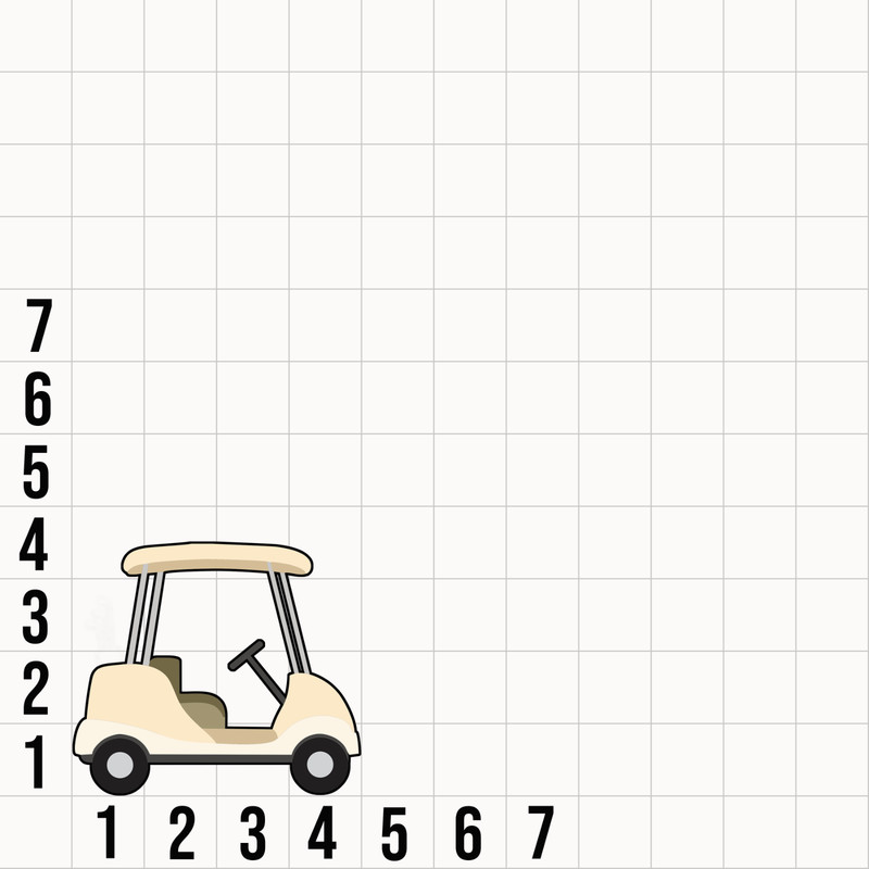 Golf Cart Cookie Cutter - 3D Printed - Food Safe PLA Plastic gallery