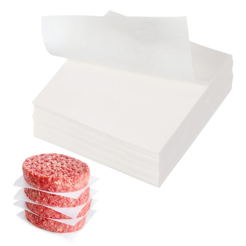500 Pcs Parchment Paper Baking Sheets Squares, 2.4″ Non Stick Paper, White