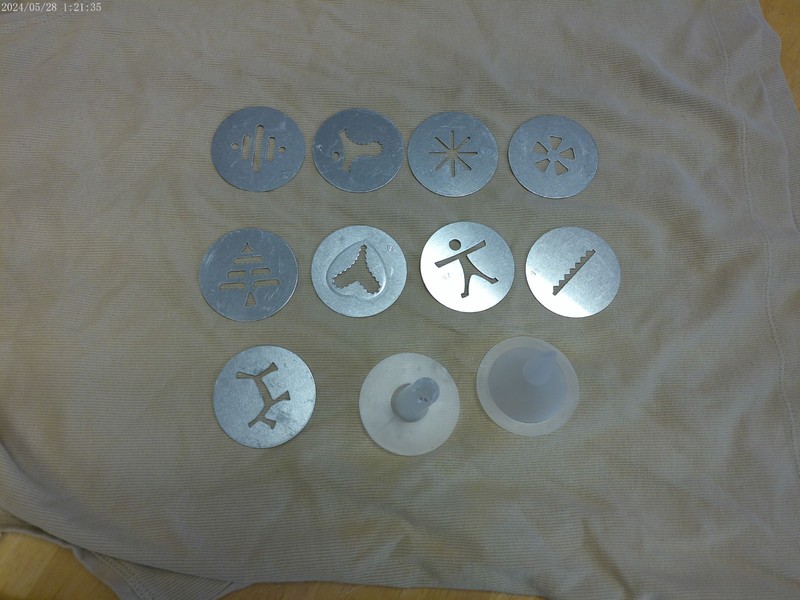 WEAR-EVER SUPER SHOOTER 70001 9 DISCS & 2 TIPS REPLACEMENT PART ONLY