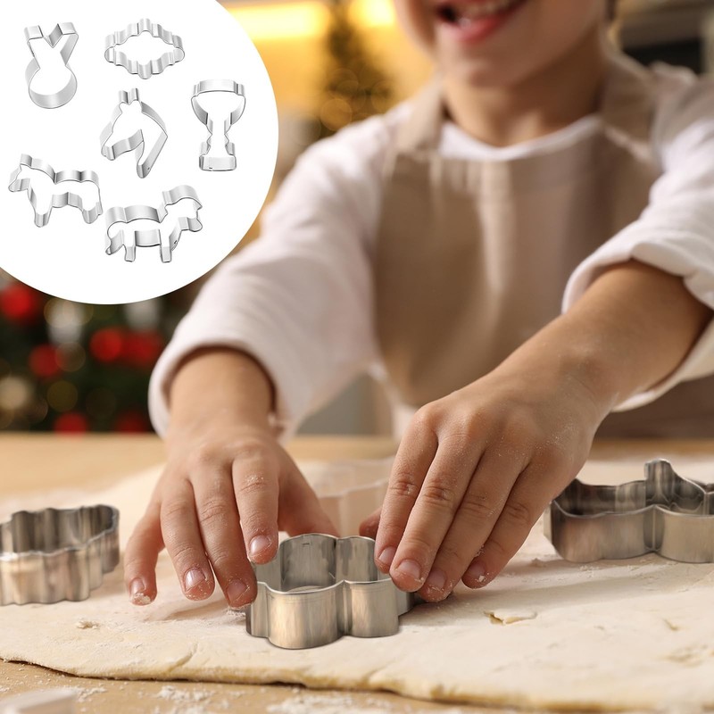 9 Pcs Derby Cookie Cutter Baking Set Stainless Steel Metal Mold with Horse Po... gallery