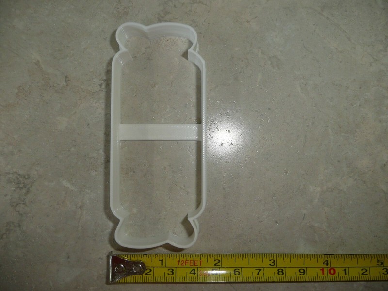RECTANGLE CANDY WRAPPER HALLOWEEN TREAT CHRISTMAS COOKIE CUTTER USA PR4446 gallery