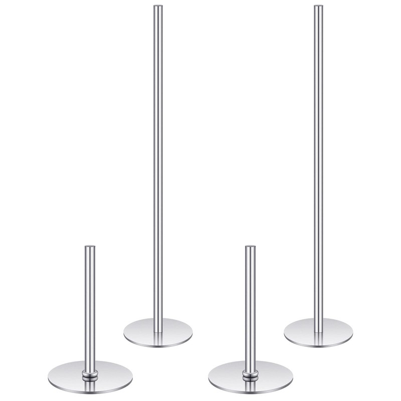 Nosiny 4 Pieces Stainless Steel Cake Heating Core 6 and 2 Inch Silver Heating…