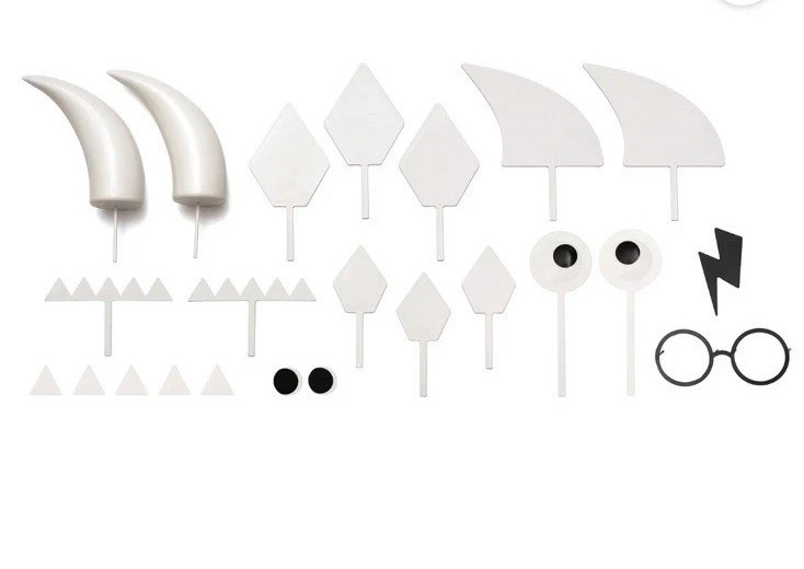 Sweetshop Cake Décor Face Cake Decorating Kit, 23 Pcs, Monster, Shark, Dino, etc gallery