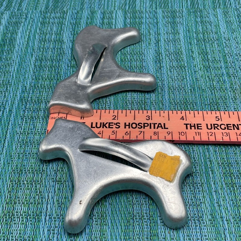 2 Vtg Horse Pony Unicorn Cookie Cutters Tin Rodeo Wild West Western Farm Party gallery