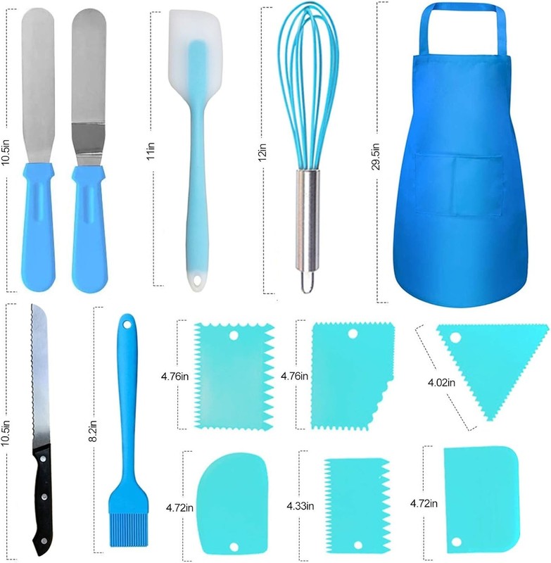 Cake Decorating Tools Supplies Kit - 368Pcs Baking Supplies with Storage Case... gallery