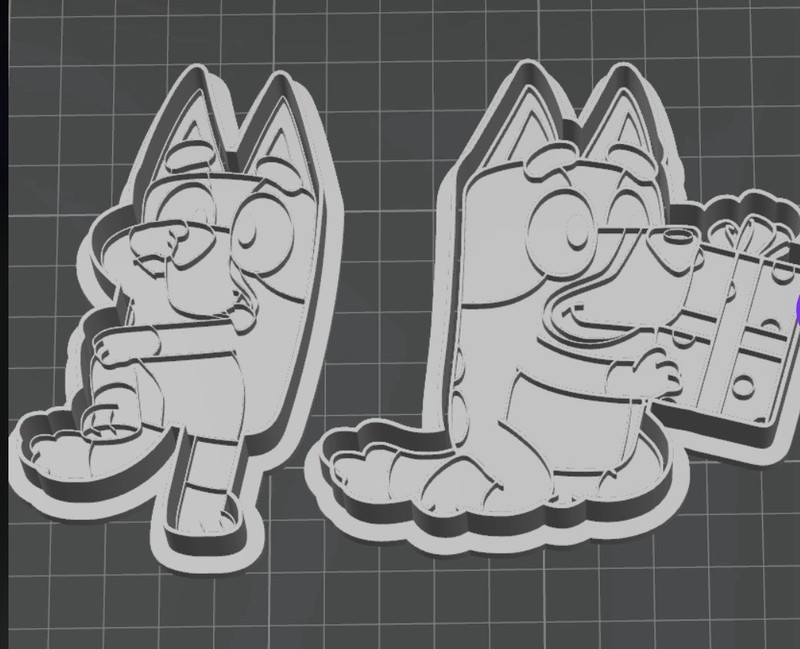 BLUEY COOKIE CUTTER Set
