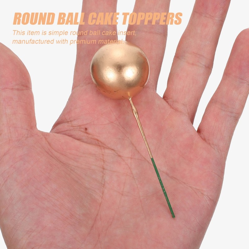 12 Pcs Cake Decorating Balls Cupcake Decoration Toppers Topppers gallery