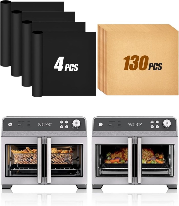 134PCs Air Fryer Liners patible with French Door Premier Air