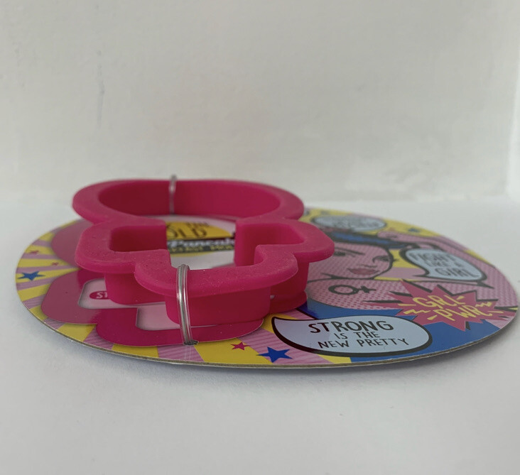 Female Gender Symbol GRL PWR Girl Power Egg & Pancake Breakfast Silicone Mold gallery