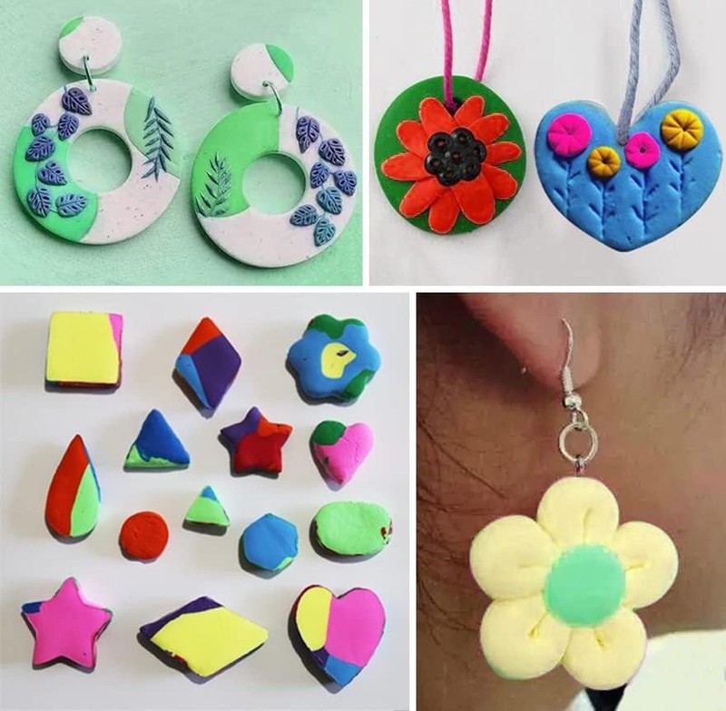 30Pcs Mini Cookie Cutters Set- Heart Star Flower Round Square Hexagon Oval gallery