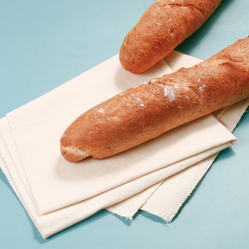 Thicked Bakers Couche Cotton Baguette Fermented Proofing Cloth for Dough Baking gallery