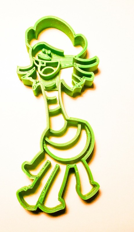 POPPY SINGING PRINCESS TROLLS KIDS MOVIE CHARACTER COOKIE CUTTER TOOL USA PR2001