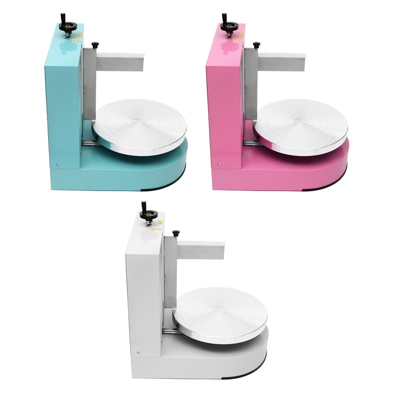 Green/White/Pink Cake Spreading Machine Electric Cake Decorating Machine 200w gallery
