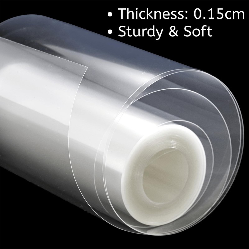 Clear Cake Collars Acetate Roll Fits 4/4.7/6/8x394 Inch Transparent Wraping gallery