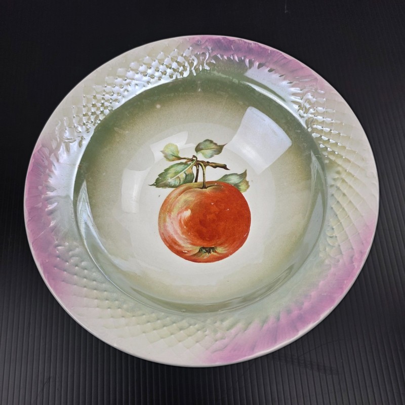 Limoges China Iridescent Plate Vintage Rare