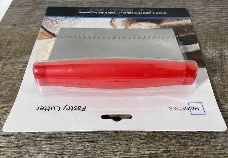 Mainstays Stainless Steel Pastry Cutter with Easy Grip Handle gallery