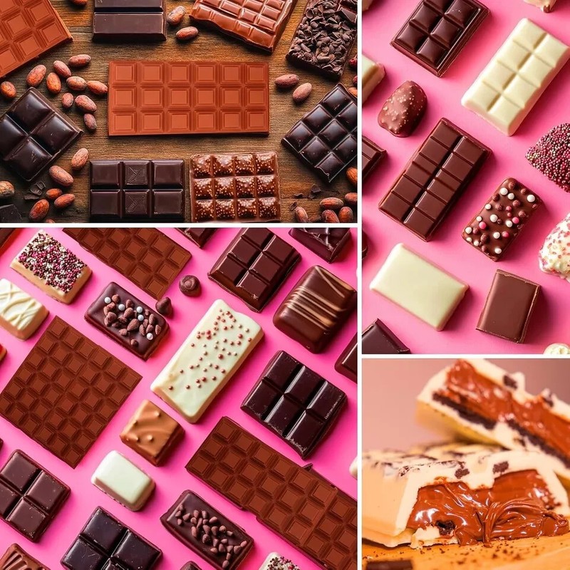 Large Chocolate Bar Mold Deep Dubai, Thick Chocolate Bar Molds Silicone for Fill gallery