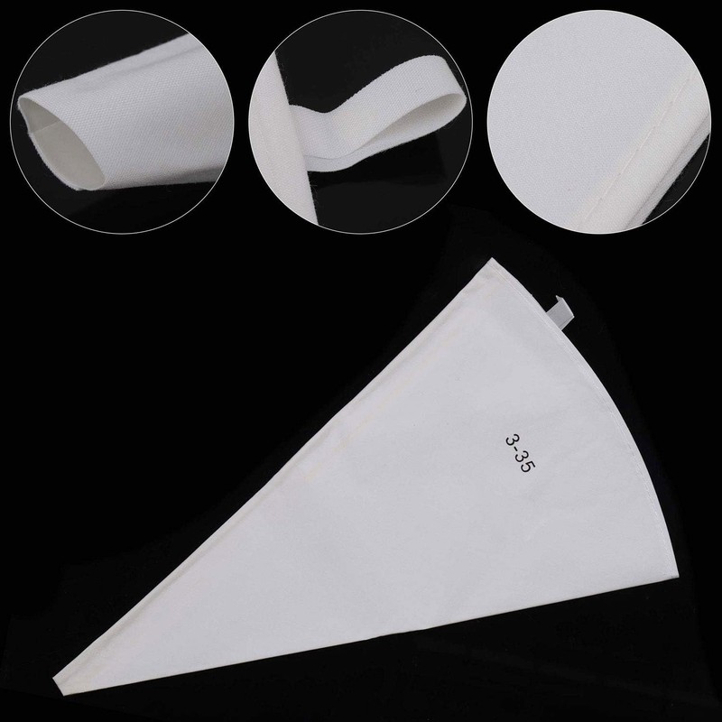 3 Pack Reusable Pastry Piping Bags, 14, 16, 18 Inch Canvas Cake Decorating Bags gallery