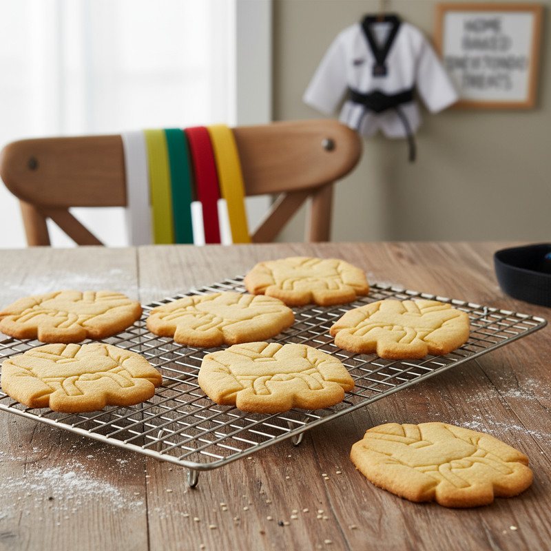Taekwondo Dobok Cookie Cutter - Korean martial art self defense tkd poomsae belt gallery