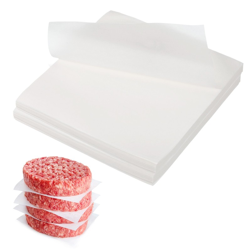 500 Pcs Parchment Paper Baking Sheets Squares, 6″ Non Stick Paper, White