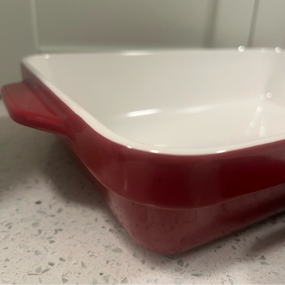 5 KITCHENAID Vibrant Red Ceramic Baking Dishes | 2x Small, 2x Medium, 1x Large gallery