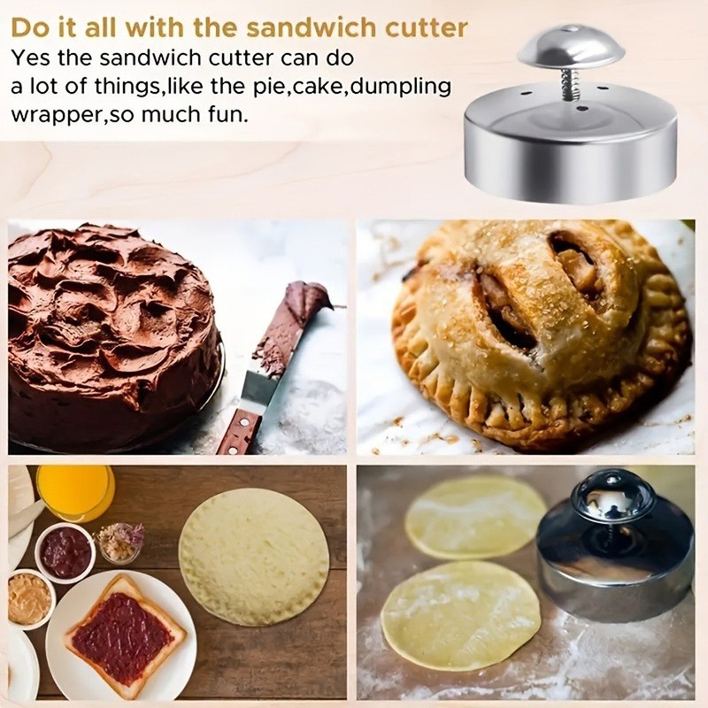 Portable Electric Sandwich Cutter & Sealer All-in-One fits Breakfast Preparation gallery