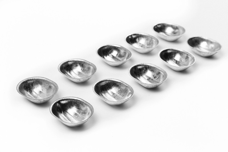 METAL PORTION MOLDS FOR BAKING COOKIES AND NUTS, SET OF 10 PCS. gallery