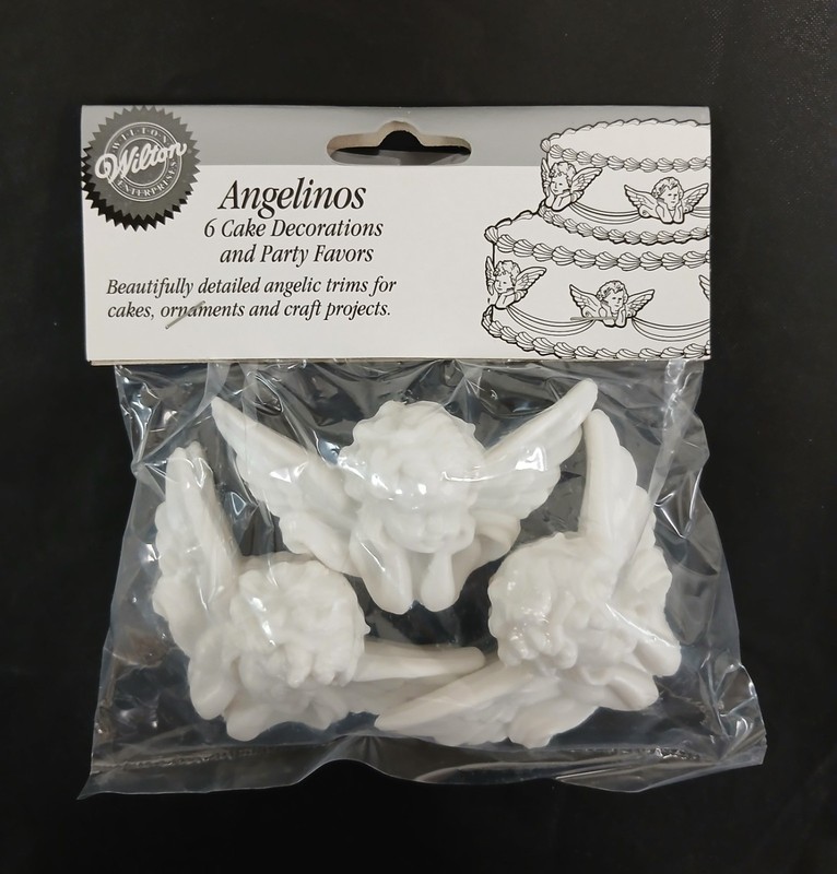 Vintage Wilton Cherubs ~ you choose ~ 3 styles ~ for cakes & crafts gallery