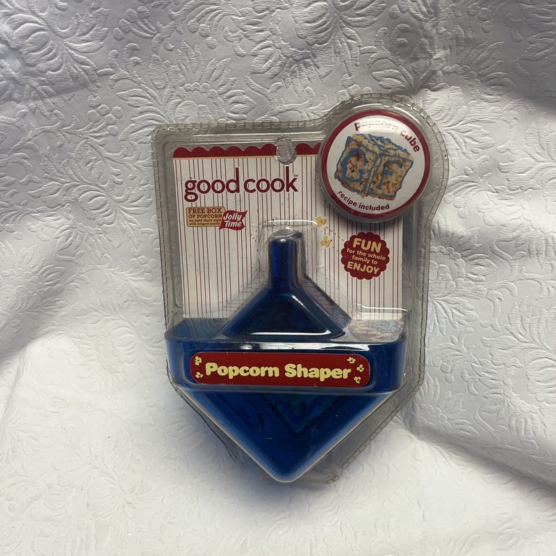 Good Cook Jolly Time Cube Popcorn Shaper Mold, BRAND NEW