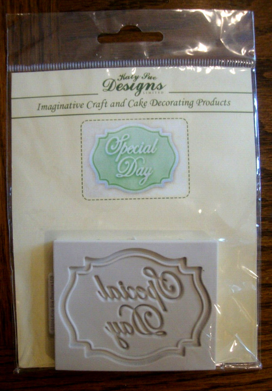 Katy Sue Designs silicone mold SPECIAL DAY, New SEALED