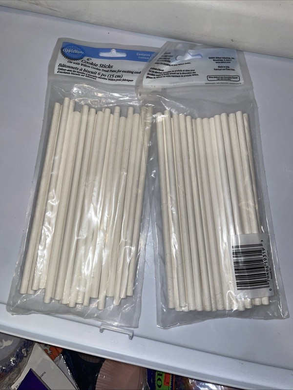 Wilton 6″ Cookie Sticks Pk of 20