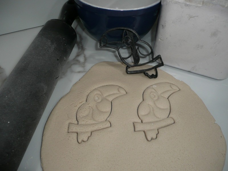 TOUCAN ON PERCH TROPICAL BIRD COOKIE CUTTER USA PR5352 gallery