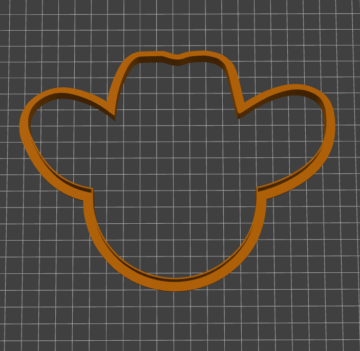 Smiley Face with Cowboy Hat Cookie Cutter