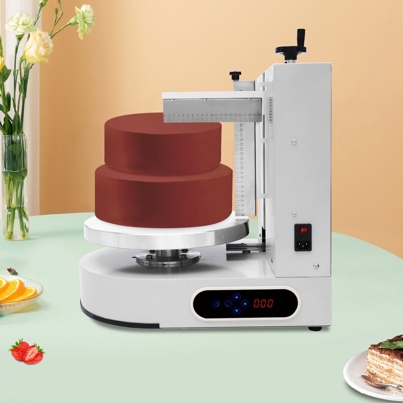 Electric Cake Decorating Machine Auto Cream Butter Coating Spreading Machine