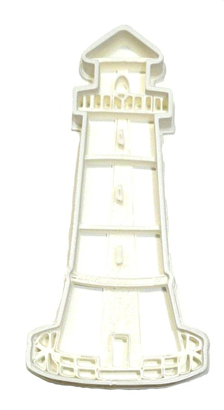 6 X SIZE 1.75″ LIGHTHOUSE LIGHT HOUSE TOWER BUILDING BEACON FONDANT FD2602