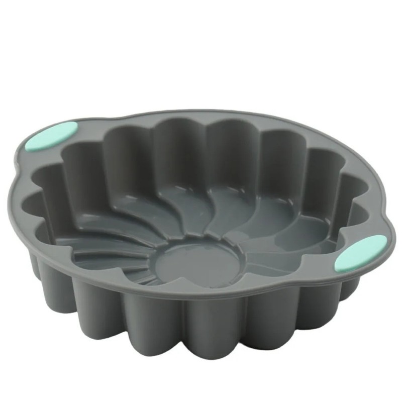 Verve & Vessel™ Silicone Bundt Cake Mold - 3D Spiral Non-Stick Baking Pan gallery