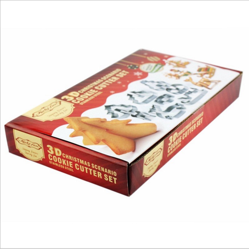 3D Christmas Cookie Cutter Set Create Fun Festive Cookies & Biscuits Baking gallery