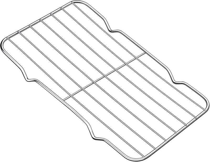 Cooking Cooling Rack Stainless Steel 8.66 x 5.51 In Wire Cooling Rack for