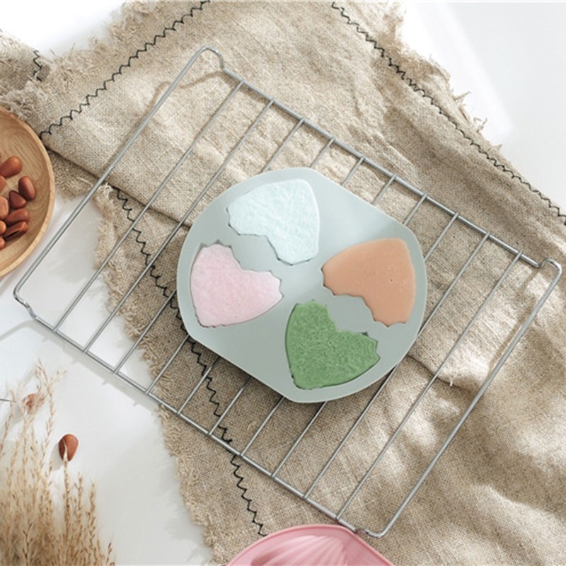 Heart Style for Shell Shaped Silicone Molds Ice Tray Kitchen DIY Chocolate Cake gallery