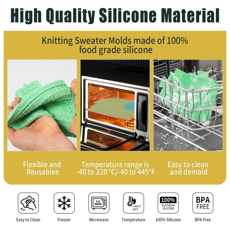 Sweater Texture Fondant Impression Mats Knit Fondant Embosser Texture Mats fo... gallery