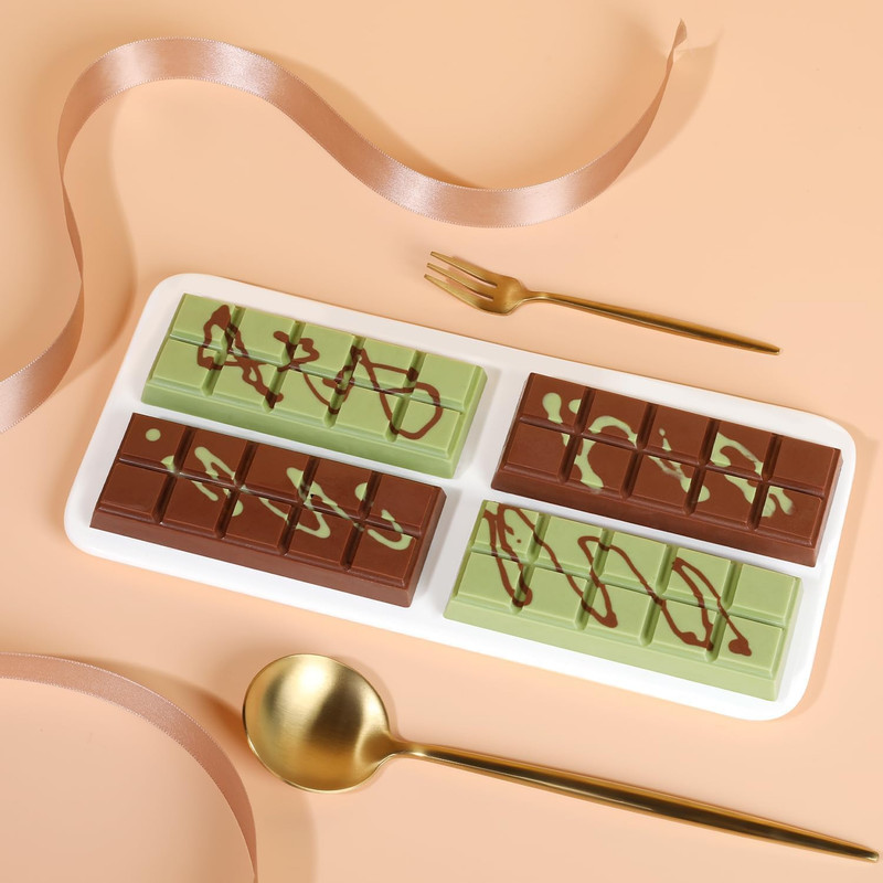 Chocolate Bar Mold - Non-Stick Chocolate Molds, Food Grade Silicone Deep Mold fo gallery
