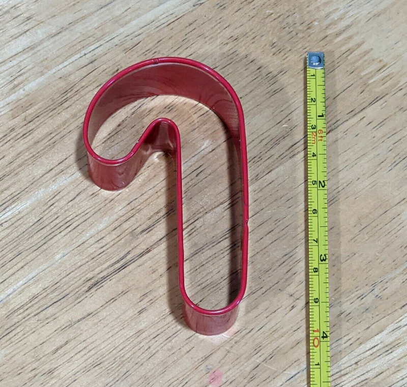 Wilton Christmas Candy Cane Shaped Cookie Cutter Holiday Baking Crafts 3″