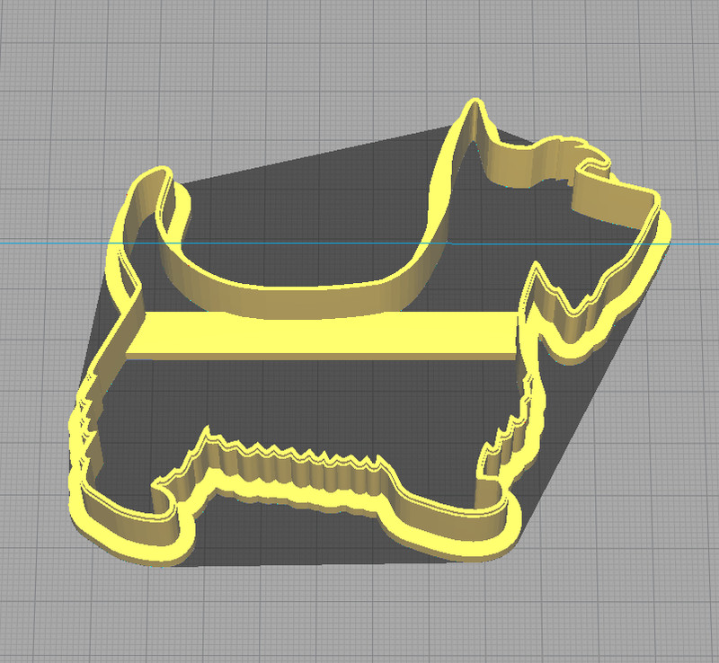 Scottie Dog Scottish Terrier Shaped Cookie Cutter