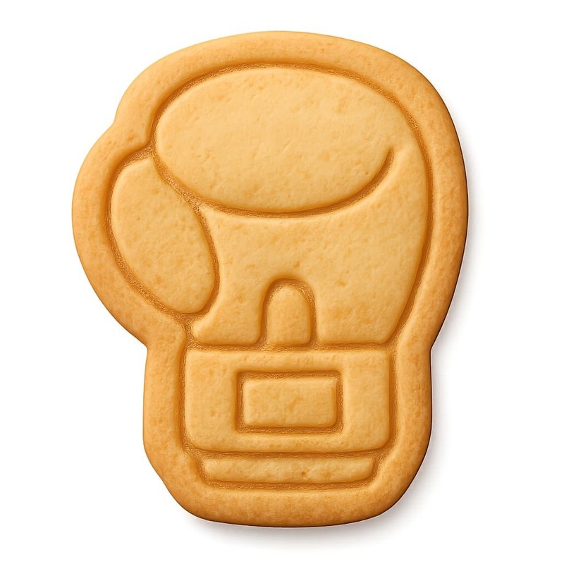 Vintage Leather Glove Palm Cookie Cutter & Stamp, Fondant & Clay – 3.2×4″