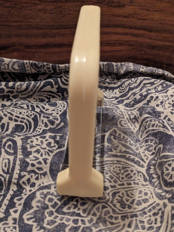 Vintage EKCO Dough Blender/Cutter 5-Blade Beige/Almond Handle Pastry Chef Baker gallery