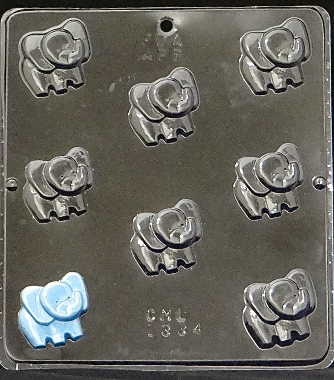 Baby Elephant Bite Size Chocolate Candy Mold 1334 Baby Shower Favor/Cupcake NEW