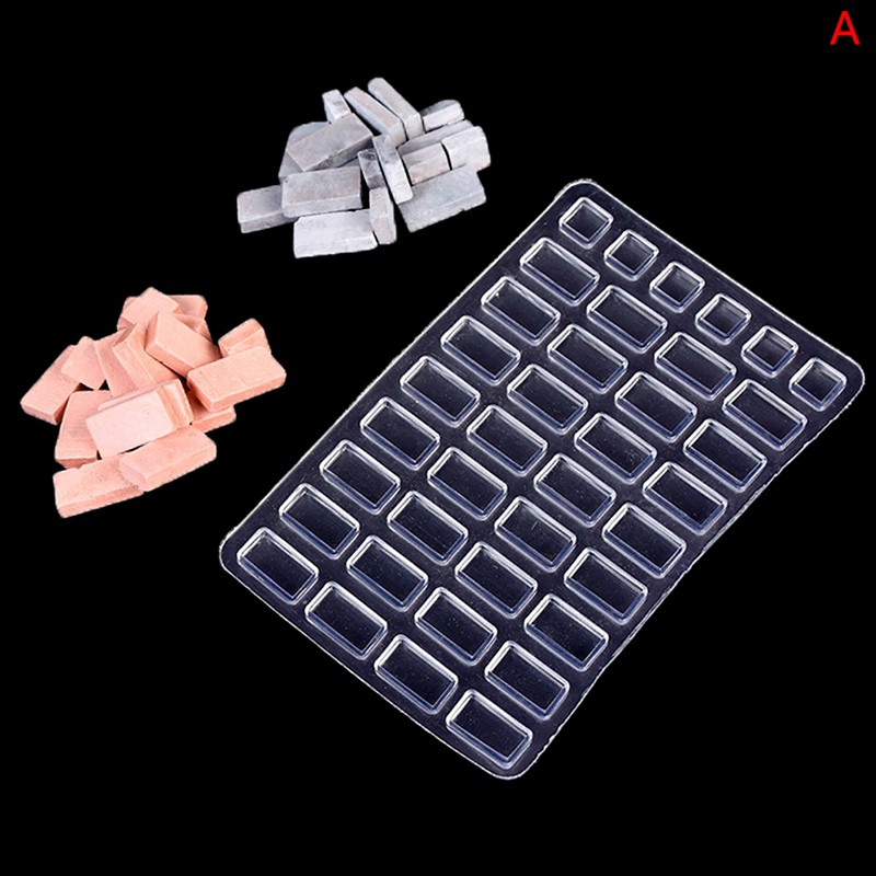 1Pc Sand Table Building Making Mini Brick Silicone Mold DIY Home Decoration