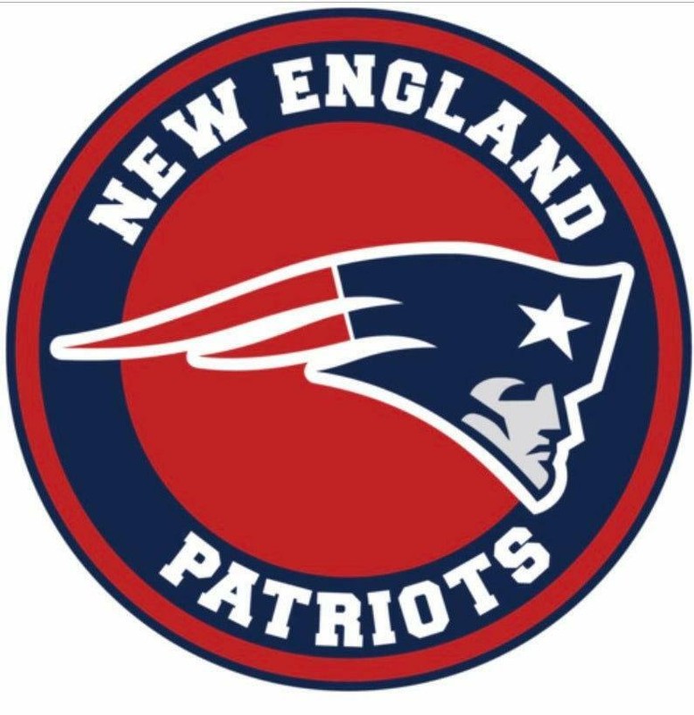 1 single New England Patriots edible paper, cake topper CHOOSE YOUR SIZE