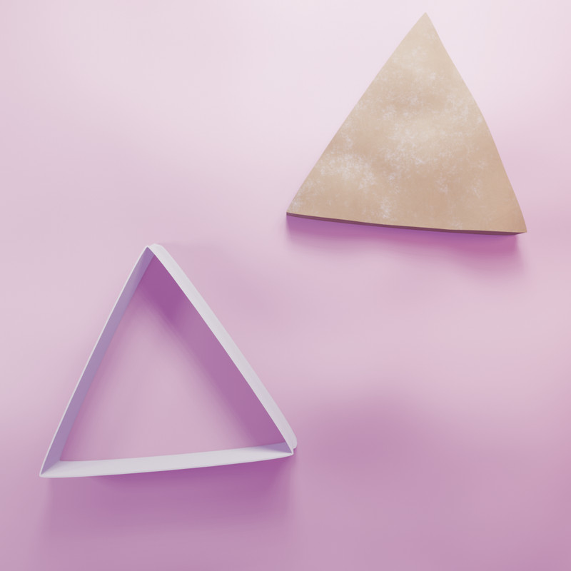 Rounded Triangle Shape Cookie Cutter gallery