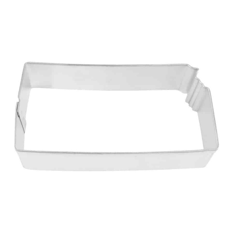 3.5" Kansas KS Cookie Cutter Tin Steel USA Map Shape Outline The Sunflower State gallery